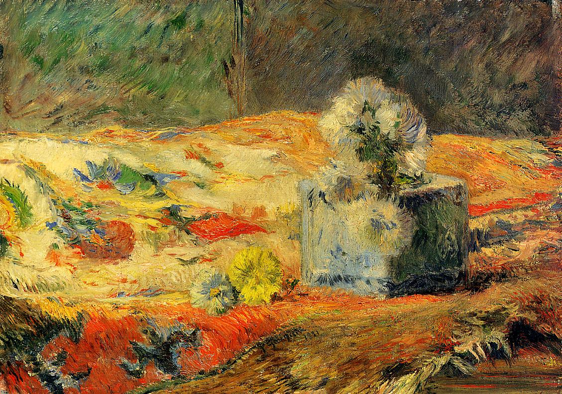 Flowers and carpet 1881